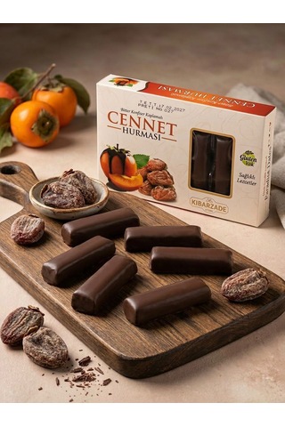 Çikolata Kaplamalı Cennet Hurması - 125 Gr
