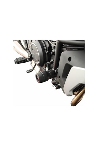 GP Kompozit  CF Moto 700 CL-X 2022-2024 Uyumlu Motor Koruma Takozu Siyah
