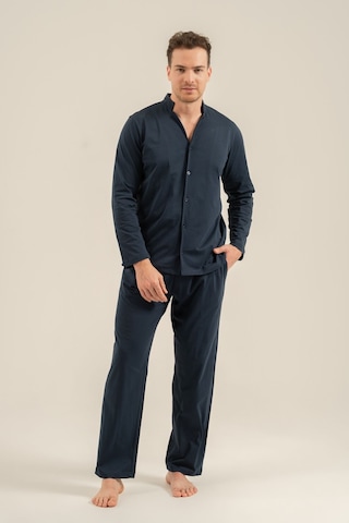 Arnetta Erkek Lacivert Gömlek Pijama Takımı Ar3857-s-v1 Ar3857-s-v1