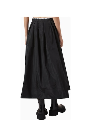 Maje Juraly Technical Fabric Midi Etek, Zamansız Ve Şık Siluet Siyah