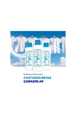 3x Ultra Konsantre Çamaşır Beyazlatıcı 750 Gr 3'lü Set Diğer