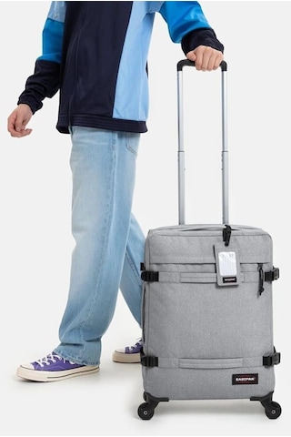 Eastpak Kabin Boy Transit'r 4 S Çekçekli 4 Tekerlekli Valiz 363 Gri