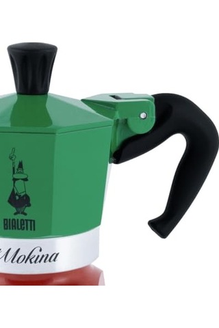 1 Cup Ocak Üstü Espresso Pişirici - 40ml - Renk - Gövde - Patentli Valfi - Tüm Ocak Türleri Için Uygundur Indüks
