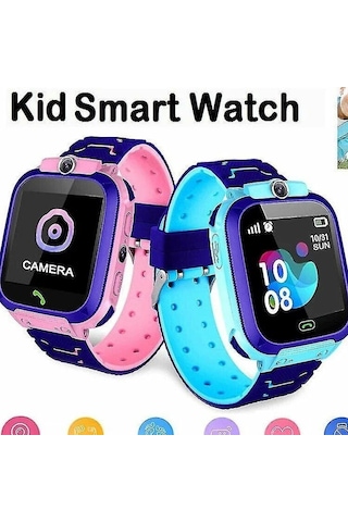 Smart Kids Akıllı Saat Kordonu Uyumlu Silikon Pembe Renk - 20 Mm Çok Renkli