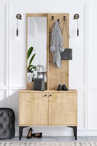 Decormet Lasha Vestiyer Safir Meşe -dec-20075 Çok Renkli