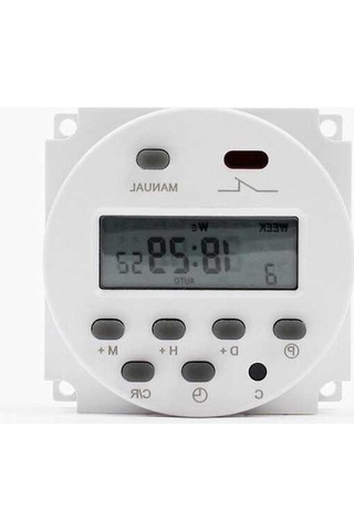 Dancemonkey Cn101a Ac110v Mikrobilgisayar Zaman Anahtarı Dijital Lcd Güç Zamanlayıcı