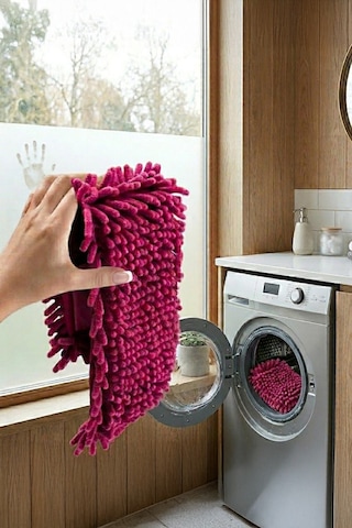 Myclean 60 Cm Islak-kuru Mikrofiber Şönil Püsküllü Yedek Markarna Mop Başlığı