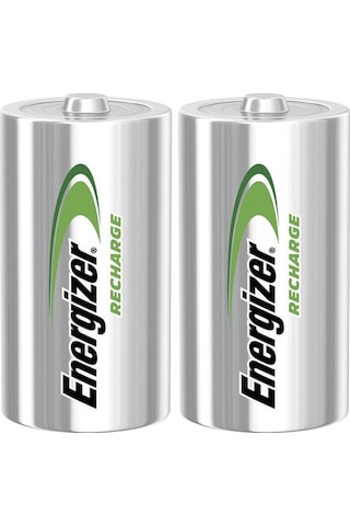 Energizer Power Plus C2 2500 mAh C Boy Ni-MH Şarj Edilebilir Pil 2'li