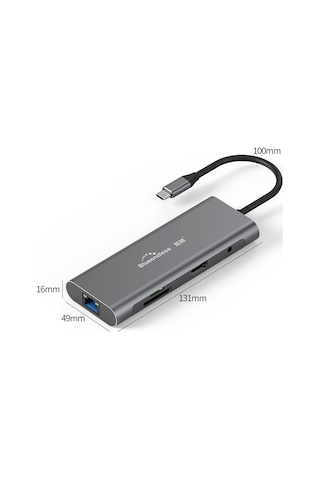 Sones Blueendless 9'u 1 Arada Çok İşlevli Type-c / Usb-c Hub Genişletme Yuvası