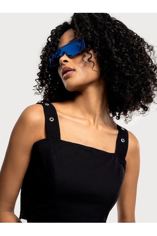Loft Crop Kadın Top Lf2035100 Q1.v1 Siyah