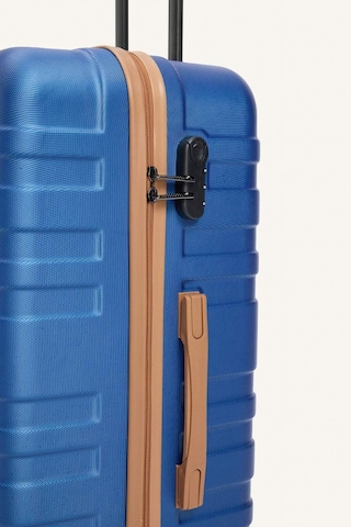 Defacto Unisex Sert Kapaklı Büyük Boy Valiz H2486axnsbe691 Mavi-be691