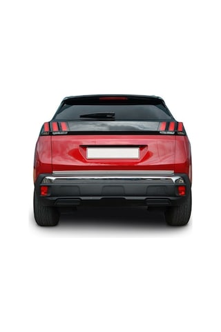 Peugeot 3008 Formlu Krom Bagaj Alt Çıta 2016 ve Üzeri P.Çelik