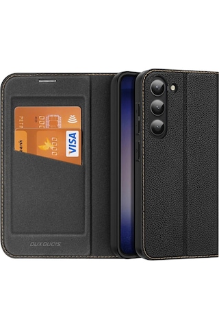 Hepsi Dux Ducis Sm Galaxy Uyumlu S23 Plus Kılıf Skin X2 Series Magnetic Pu Deri Manyetik Kapaklı Kılıf- 5775 Najmaddin Lacivert