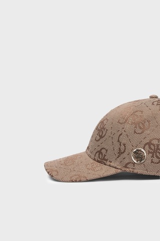Guess Jacquard Desenli Şapka Aw5625pol01 Kadın Şapka Aw5625 Pol01 Ltl Kahve