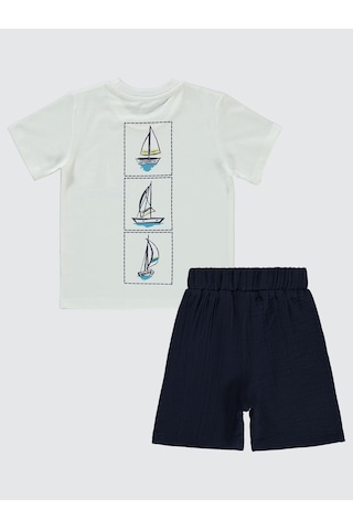 Civil Boys Erkek Çocuk Kaprili Takım 2-5 Yaş Ekru Ekru