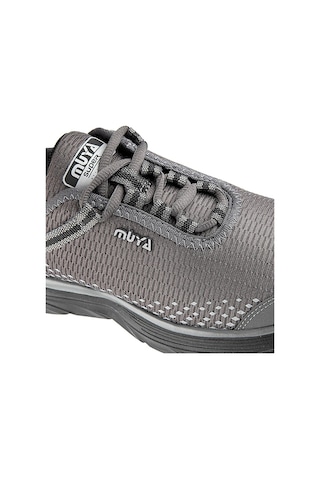 Muya Deuce Bağcıklı Unisex Memory Foam Spor Ayakkabı Füme 40 Füme