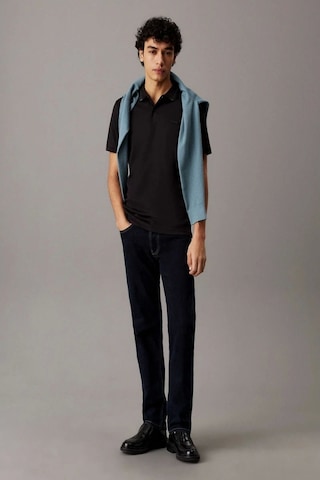 Calvin Klein Lıquıd Touch Texture Collar Polo Çok Renkli