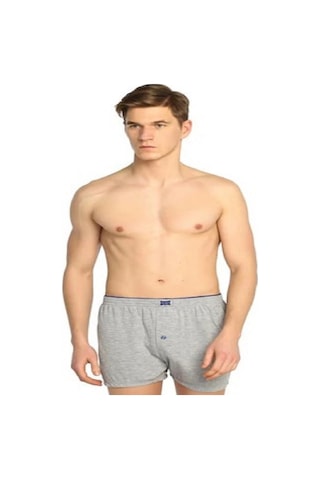 3 Adet Tutku 0117 Erkek Renk Seçenekli Penye Düz Boxer Battal Seç (556999847)