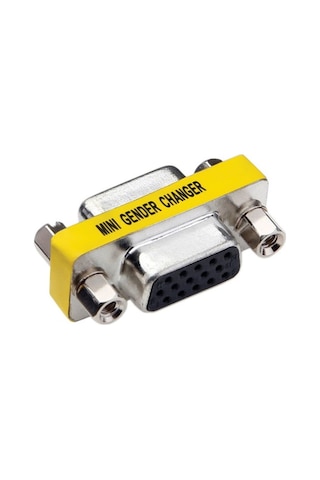 Turbosepet Vga 15 Pin Dişi Dişi Çevirici Vga Uzatma Aparati