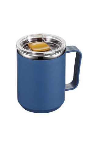 Sones 401-500ml 304 Paslanmaz Çelik Taşınabilir Kupa Kahve Kupası Kapaklı Sızdırmaz Termos İçecek Şişesi