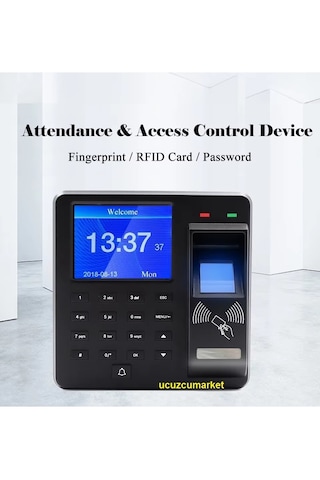 Digital Ekran Geçiş Kontrol Sistemi Parmak İzi-şifre-kartlı Geçiş-usb Personel Takip