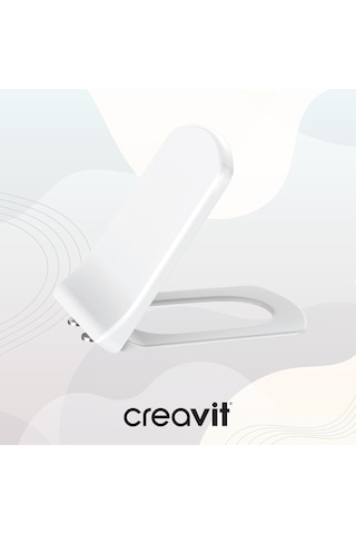 Creavit Lara Duroplast Yavaş Kapanan Klozet Kapağı KC1603.01.0000E