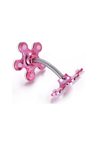 Kosona Pembe Ev Araç İkili Süngerli Telefon Tutucu - 4-6.5 İnç Cihazlar İçin Tek Elle Kullanıma Uygun, Sürüş Güvenliği Sağlar