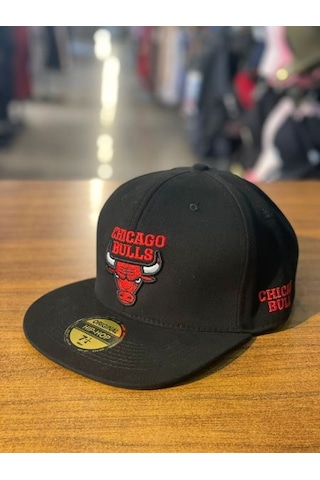 Chicago Bulls Nakışlı Hip Hop Snapback Cap Şapka