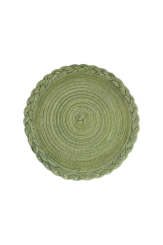 4 Adet Dokuma Amerikan Servisi Isı Yalıtım Matı Yuvarlak Masa Matları Yemek Masası Tencere Altlığı Bardak Altlığı Parti Düğün Ev Dekorasyon Aksesuarları 4 Adet Yeşil, Yuvarlak D18cm Diğer