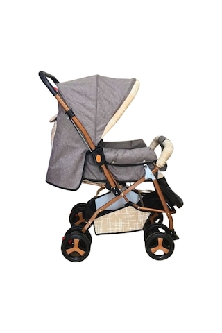 Vavbaby Dual Comfort Line Çift Yönlü Bebek Arabası Bej-gold