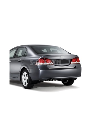 Honda Civic Krom Bagaj Alt Çıta 2006-2012 Paslanmaz Çelik N11.5198