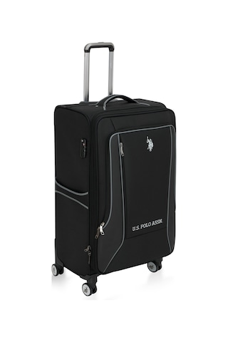 U.s. Polo Assn. Plvlz24020a Kumaş Valiz Büyük Boy Siyah