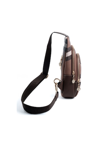 Bel Çantası Kadın Silver Polo 959-48064 Sılver Polo Freebag Mk85 Koyu Kahve-mat Kahve kahverengi
