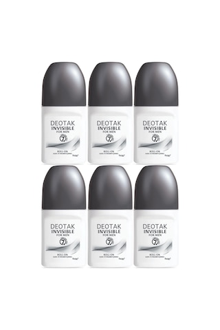 Deotak Roll-on 35ml Invısıble Formen/erkek 6 Lı Set