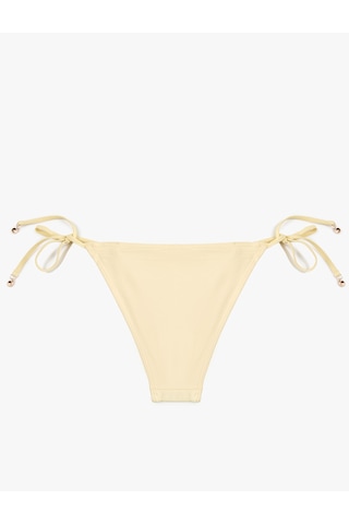 Koton Koton X Sibil Çetinkaya - Yanları İpli Bikini Altı Turuncu 6sak00075mm