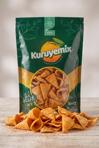 Çıtır Ketçap Aromalı Cips Piramit - Eğlenceli Ve Lezzetli Atıştırmalık 1kg