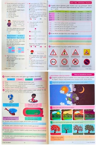4.sınıf Etkinlikli Çalışma Seti 5 Kitap Toplam 792 Sayfa