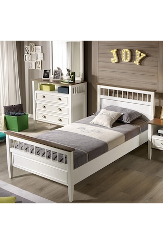Meltem Kids Joy Genç Odası Tek Kişilik Karyola 100x200 cm