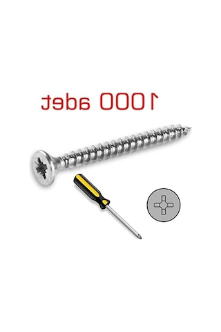 3,5x18 Mm Suntalı Vida - 1000 Adet 0.2 MM