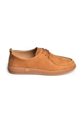 Fox Shoes Y555323002 Taba Hakiki Deri Süet Günlük Kadın Ayakkabı