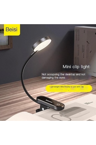 Soulader Şarjlı Led Gece Lambası, Kablosuz Taşınabilir Dekoratif Aydınlatma Gri