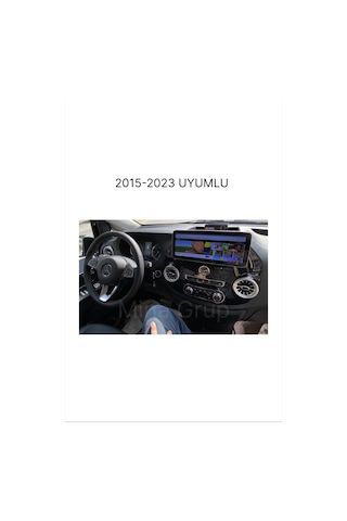 Snp Serisi Mercedes Vito 2015 İle 2023 Uyumlu 12.3 İnç Tesla Nbt Tasarım Android Multimedya Sistemi 6-128 Gb Hafıza Carplay Android Auto Ve Geri Görüş Kamerası
