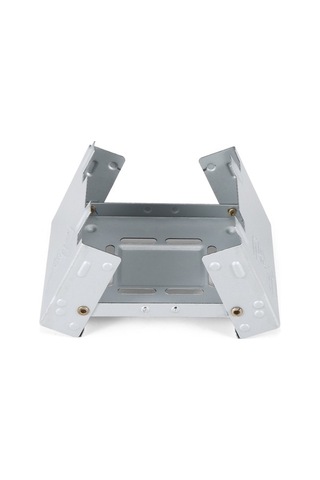 Fortunelane 7 Levha Saklama Alkol Ocağı Seti Gri Rüzgarlı Kampanya Kompakt Katlanabilir Gri