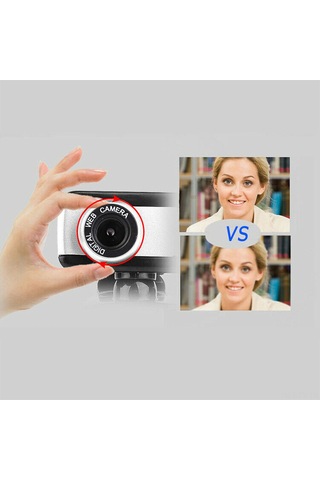 Teltree Usb 2.0 480p Dönüştürülebilir Kamera, Mikrofonlu Usb Web Kamerası, Bilgisayar/notebook Uyumlu, Canlı Yayın Ve Video Konferans İçin