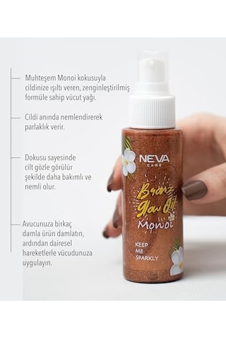 Tr Monoi Bronz Glow Oil Parlayan Vücut Yağı 75 Ml