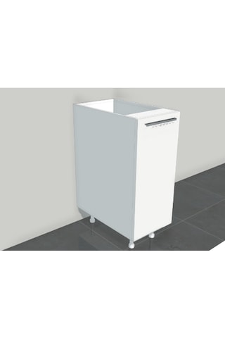 45 Cm Tek Kapak Mutfak Alt Dolabı