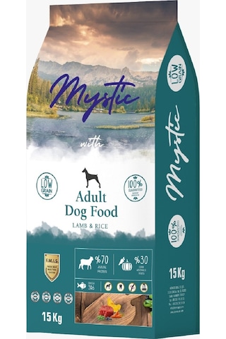 Mystic Az Tahıllı Kuzu Etli Büyük Irk Yetişkin Köpek Maması 15 KG Mystic Az Tahıllı Kuzu Etli Büyük Irk Yetişkin Köpek Maması 15 KG