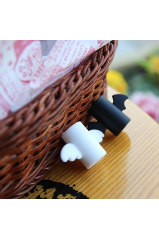 Singree Şirin Hayvan Figürlü Kablo Koruyucu - Kırılmayı Önler, Kolay Takılır, Mini Boyutlu