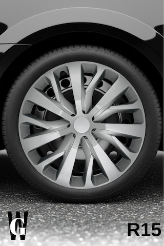 Peugeot 301 15 İnç Jant Kapağı 4 Adet Gri G115