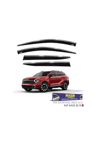 Niken Kia Sportage Cam Rüzgarlığı Kromlu 2023+ Niken 047 Ka20 02 01